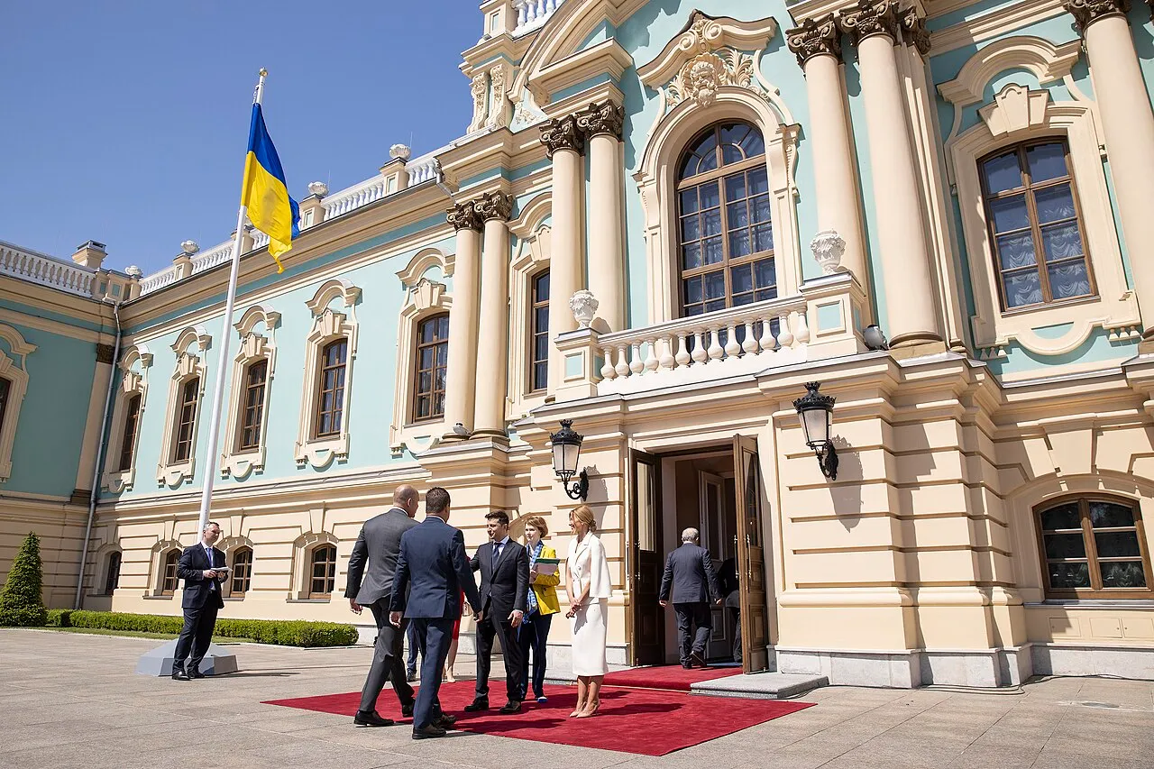 Volodymyr Zelensky, president van Oekraïne.